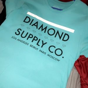 Girls Diamond Supply Co Tee